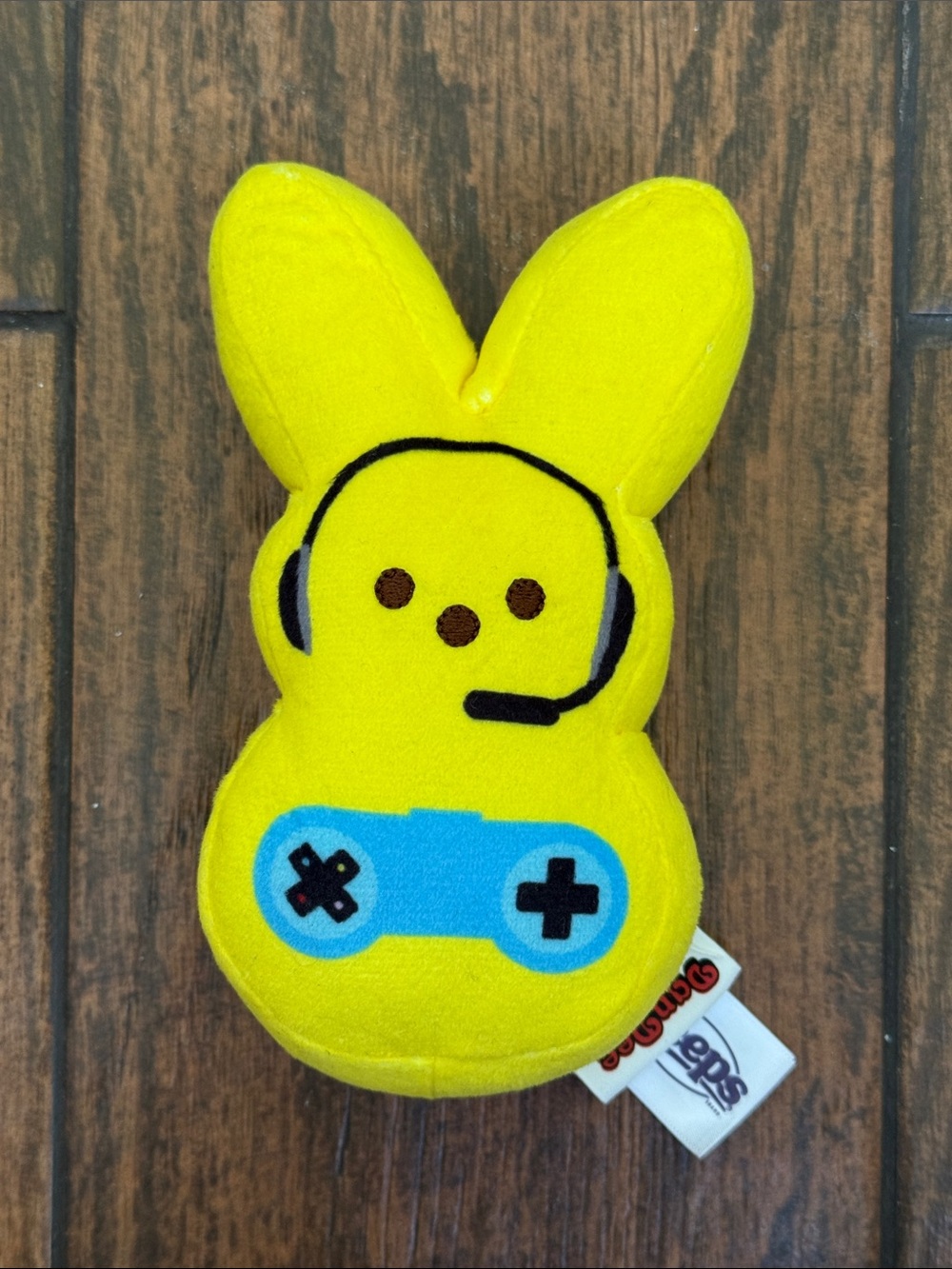 2026 PEEPS® 6-Inch Yellow Bunny Plush Toy - Video Games Gamer